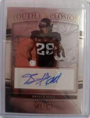 Breece Hall #YE-BHA Football Cards 2022 Panini Select Draft Picks Youth Explosion Signatures Prices
