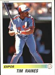 Tim Raines #283 Baseball Cards 1990 Panini Stickers Prices