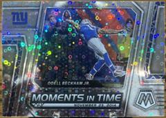 Odell Beckham Jr. [No Huddle Silver] #MT-11 Football Cards 2023 Panini Mosaic Moments in Time Prices