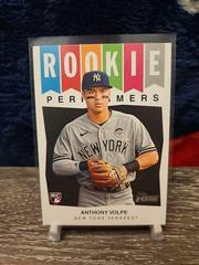 Anthony Volpe #RP-7 Baseball Cards 2023 Topps Heritage Rookie Performers Prices