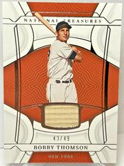 Bobby Thomson #4 Baseball Cards 2022 Panini National Treasures Prices