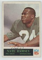 Nate Ramsey #136 Football Cards 1965 Philadelphia Prices