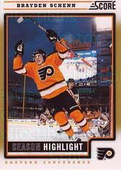 Brayden Schenn [Gold Rush] #9 Hockey Cards 2012 Score Prices