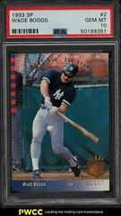 Wade Boggs #2 Baseball Cards 1993 SP Prices