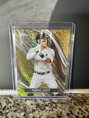 Aaron Judge [Gold Refractor] #100 Baseball Cards 2024 Topps Chrome Black Prices