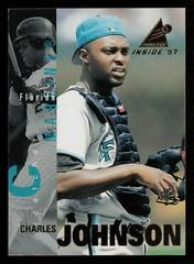 Charles Johnson #99 Baseball Cards 1997 Pinnacle Inside Prices
