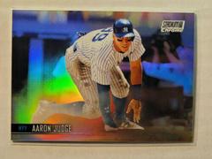 Aaron Judge [Chrome Refractor] #255 Baseball Cards 2021 Stadium Club Prices