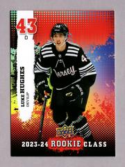 Luke Hughes [Red] #CC-7 Hockey Cards 2023 Upper Deck Commemorative Class Prices