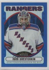 Igor Shesterkin [Blue Rainbow] #R-10 Hockey Cards 2022 O-Pee-Chee Platinum Retro Prices