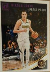 Nikola Jokic [Press Proof Silver] Basketball Cards 2018 Panini Donruss Prices