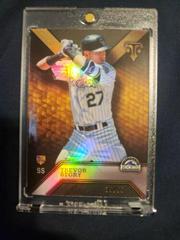Trevor Story [Onyx] #92 Baseball Cards 2016 Topps Triple Threads Prices
