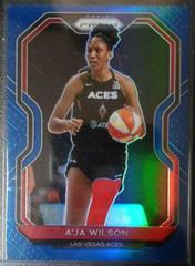 A'ja Wilson [Blue Prizm] #13 Basketball Cards 2021 Panini Prizm WNBA Prices
