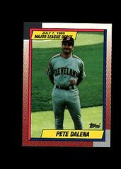 Pete Dalena #27 Baseball Cards 1990 Topps Major League Debut Prices