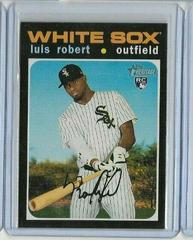 Luis Robert #512 Baseball Cards 2020 Topps Heritage Prices