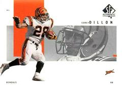 Corey Dillon #21 Football Cards 2001 SP Authentic Prices