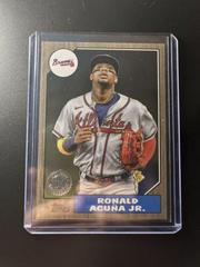 Ronald Acuna Jr. [Gold] Baseball Cards 2022 Topps 1987 Series 2 Prices