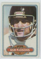 Bob Parsons #482 Football Cards 1980 Topps Prices