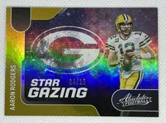 Aaron Rodgers [Spectrum Gold] #SG-7 Football Cards 2022 Panini Absolute Star Gazing Prices