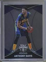Anthony Davis #1 Basketball Cards 2016 Panini Totally Certified Prices