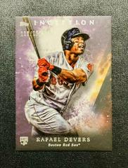 Rafael Devers [Magenta] #50 Baseball Cards 2018 Topps Inception Prices
