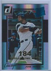 Jose Abreu [Career Stat Line] #234 Baseball Cards 2014 Donruss Prices