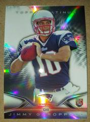 Jimmy Garoppolo [Purple Refractor] #143 Football Cards 2014 Topps Platinum Prices