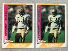 Vaughan Johnson [Error] Football Cards 1991 Pacific Prices