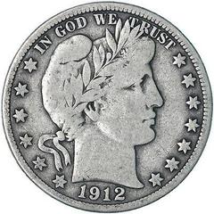 1912 D Coins Barber Half Dollar Prices