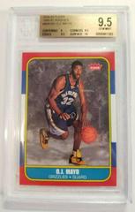 O.J. Mayo Basketball Cards 2008 Fleer 1986-87 Rookies Prices