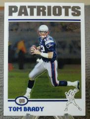 Tom Brady #125 Football Cards 2004 Topps Chrome Prices