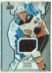 Maxime Comtois [Jersey] #3 Hockey Cards 2021 Upper Deck Ice Prices