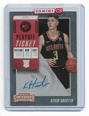 Kevin Huerter [Facing Forward Autograph Playoff] Basketball Cards 2018 Panini Contenders Prices