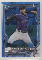 Helcris Olivarez #BCP-154 Baseball Cards 2021 Bowman Chrome Sapphire Prospects Prices