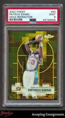 Patrick Ewing Gold Refractor #93 Basketball Cards 2000 Finest Prices