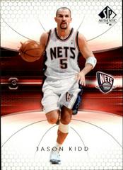 Jason kidd Basketball Cards 2005 SP Authentic Prices