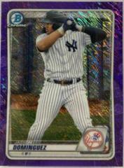 Jasson Dominguez [Purple Refractor] #BCP-243 Baseball Cards 2020 Bowman Chrome Prospects Prices
