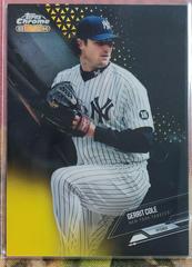 Gerrit Cole [Gold Refractor] #3 Baseball Cards 2021 Topps Chrome Black Prices