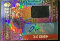 Chad Johnson #IJ-CJ Football Cards 2021 Panini Illusions Immortalized Jersey Autographs Prices