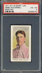 Amby McConnell [Boston] Baseball Cards 1911 M116 Sporting Life Prices