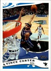 Vince Carter #15 Basketball Cards 2005 Topps Prices