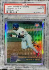 Sammy Sosa [Refractor] #99 Baseball Cards 1996 Topps Chrome Prices