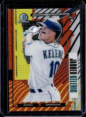 Jarred Kelenic [Orange Refractor Mega Box Mojo] #BA-17 Baseball Cards 2021 Bowman Chrome Ascensions Prices