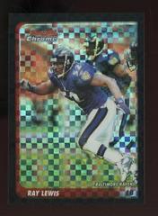 Ray Lewis [Xfractor] Football Cards 2003 Bowman Chrome Prices