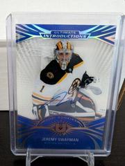 Jeremy Swayman Hockey Cards 2021 Ultimate Collection Introductions Autographs Prices