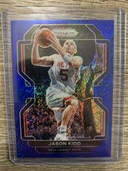Jason Kidd [Blue Shimmer] Basketball Cards 2021 Panini Prizm Prices