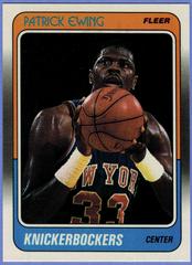 Patrick Ewing Basketball Cards 1988 Fleer Prices