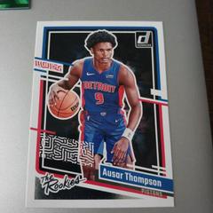 Ausar Thompson [Red Green] #5 Basketball Cards 2023 Panini Donruss The Rookies Prices