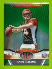 Andy Dalton [Green Refractor] #132 Football Cards 2011 Topps Platinum Prices
