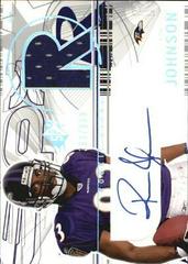 Ron Johnson [Signed Jersey] Football Cards 2002 Spx Prices