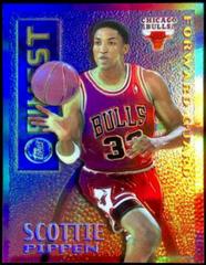 Scottie Pippen [Borderless Refractor] #M15 Basketball Cards 1995 Finest Mystery Prices
